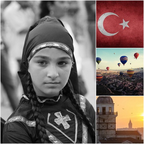 Turkey collage