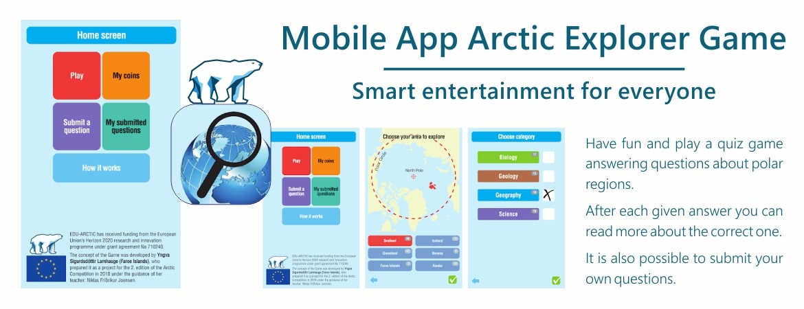 Mobile Application: Arctic Explorer Game